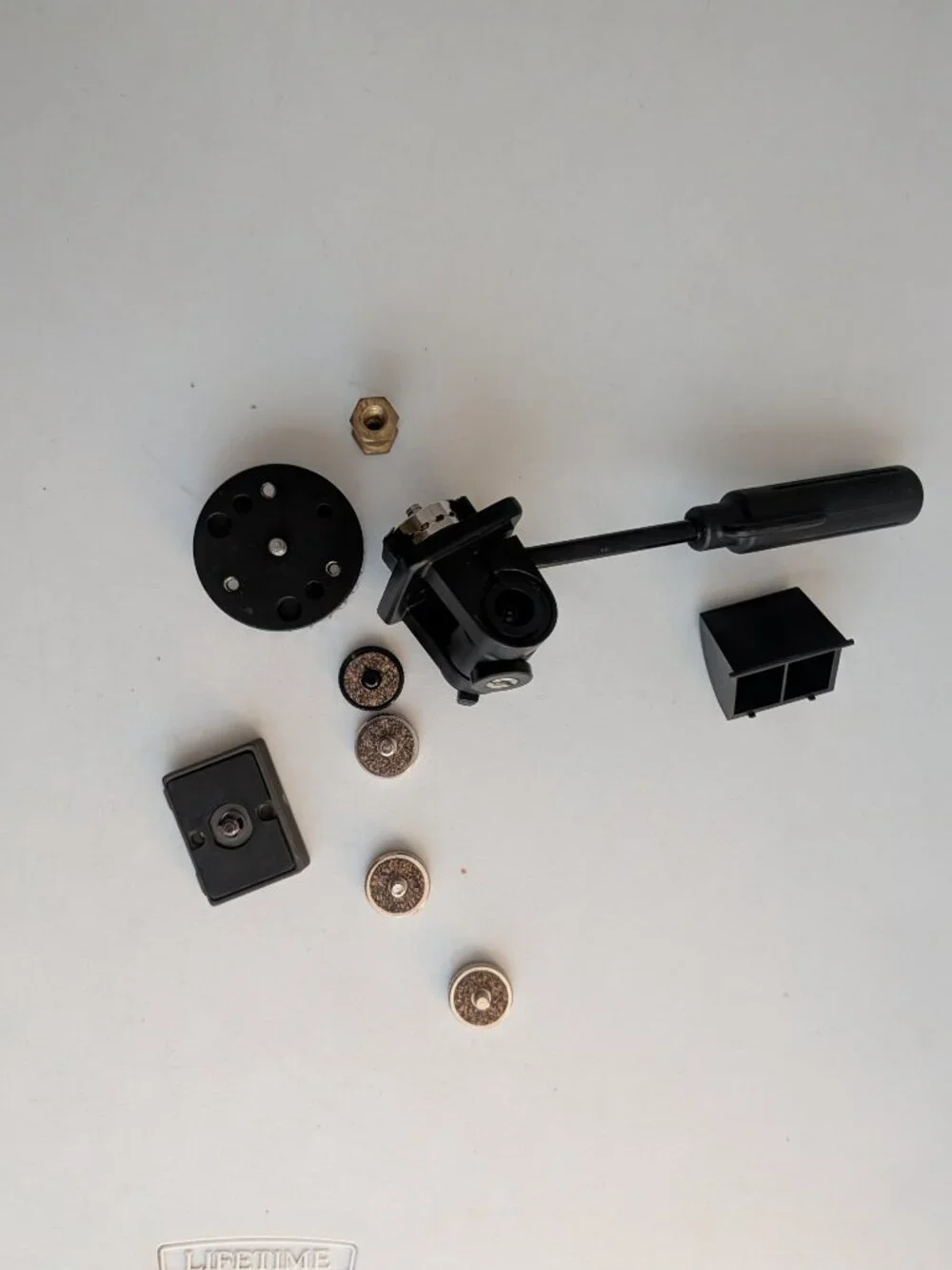 handle and adapters for tripod